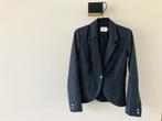 Blazer | Only | Maat 34 | Zwart | Krijtstreep | Streepjes, Only, Zwart, Ophalen of Verzenden, Jasje