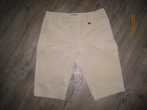 Yessica Pure beige bermuda maat 36, Kleding | Dames, Broeken en Pantalons, Gedragen, Maat 36 (S), Beige, Kort, Ophalen of Verzenden