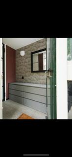 Ikea malm ladekasten grijs 80 en 160 breed, Huis en Inrichting, Kasten | Ladekasten, Ophalen, Modern klassiek, 50 tot 100 cm, Zo goed als nieuw