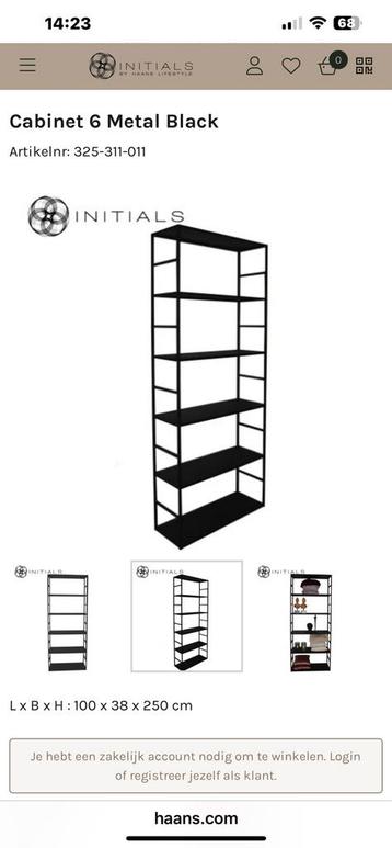Uitverkoop Haans cabinets en room dividers beschikbaar voor biedingen