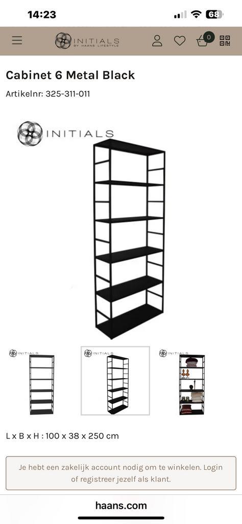 Uitverkoop Haans cabinets en room dividers, Huis en Inrichting, Kasten | Stellingkasten, Zo goed als nieuw, Ophalen