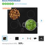 Bosh inductie kookplaat nieuw in doos overbodig, Witgoed en Apparatuur, Kookplaten, Zo goed als nieuw, Inbouw, Inductie, 4 kookzones