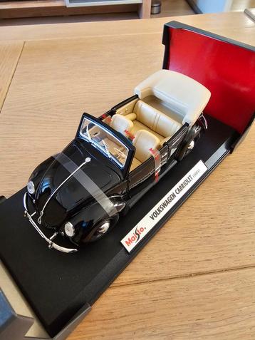 TE KOOP MOOIE MAISTO VOLKSWAGEN CABRIOLET 1951 SCHAAL1:18

 beschikbaar voor biedingen