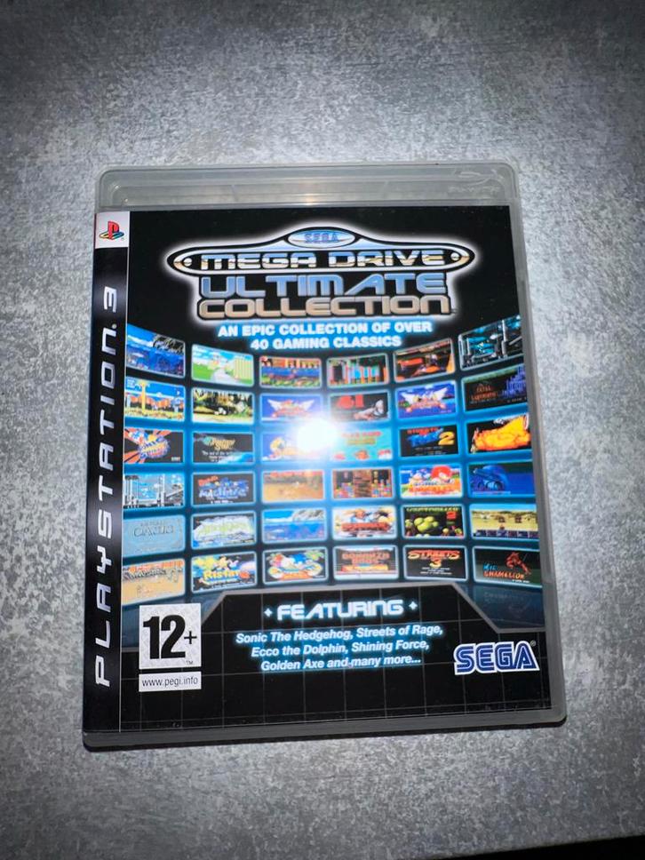 Mega Drive Ultimate Collection PS3, Spelcomputers en Games, Games | Sony PlayStation 3, Zo goed als nieuw, Avontuur en Actie, 2 spelers