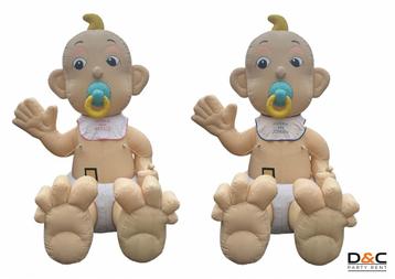 Te huur: Baby opblaaspop – jongen of meisje – 3 meter hoog beschikbaar voor biedingen