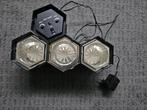 3 discolampen, Ophalen of Verzenden, Gebruikt, Licht, Geluidgestuurd