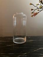 Mooie hoge glazen vaas pols potten, Ophalen, Overige kleuren, Minder dan 50 cm, Glas
