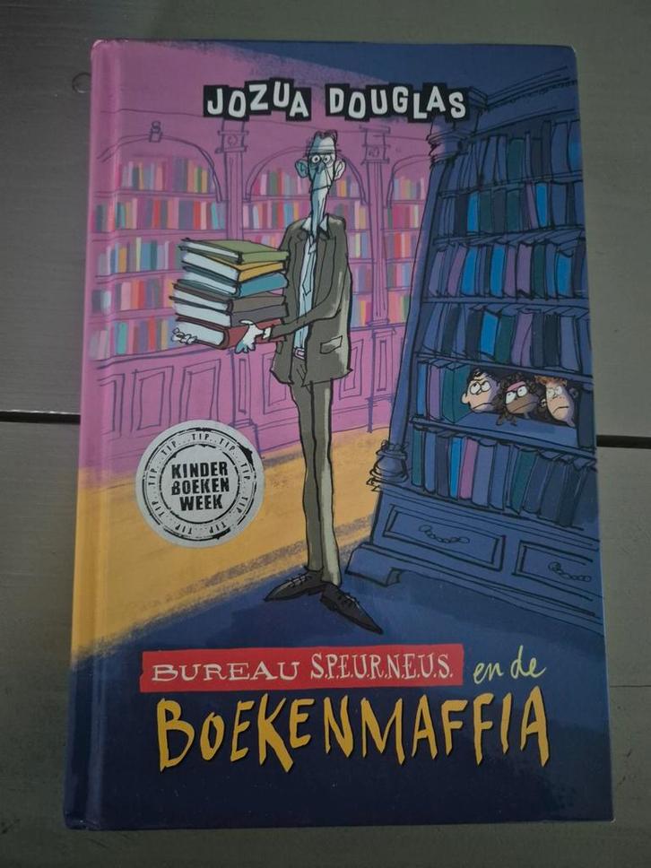 Bureau Speurneus en de Boekenmaffia - Jozua Douglas, Boeken, Kinderboeken | Jeugd | onder 10 jaar, Zo goed als nieuw, Fictie algemeen