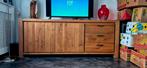 Vintage Retro Massief dressoir van hout., Ophalen, Gebruikt, 25 tot 50 cm