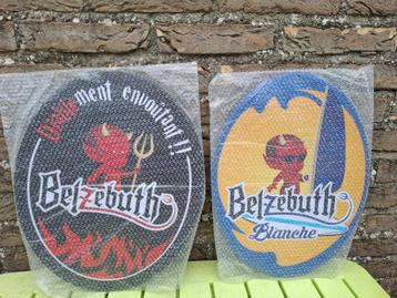 2 Reclameborden Belzebuth bier beschikbaar voor biedingen