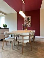 Stoelen Eettafel Japandi Eetkamerstoelen houten Stoelen ‼️