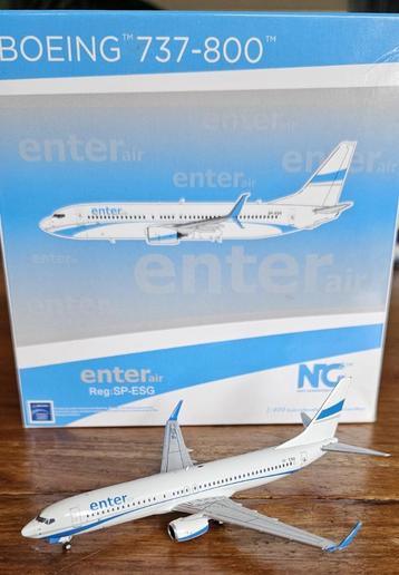 Enter Air B737-800 1:400 NG Models beschikbaar voor biedingen