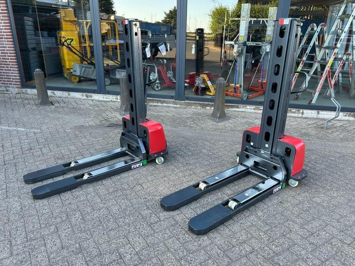 Meeneem stapelaar semi elektrisch 500KG 135CM NIEUW, Doe-het-zelf en Verbouw, Palletwagens en Pompwagens, Nieuw, Ophalen