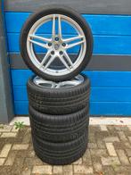 19 inch orignele Porsche 911 991 MKII velgen met winterband, Banden en Velgen, Winterbanden, 235 mm, Ophalen