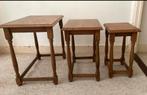 Vintage Mime Bijzettafels - Set van 3, Ophalen, Minder dan 45 cm, Minder dan 55 cm, Gebruikt