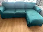 Hoes ikea ektorp 3 zitsbank met chaise longue, 250 tot 300 cm, Gebruikt, Driepersoons, 75 tot 100 cm