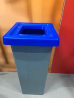 (Recycle) prullenbak blauw 53 L, Kunststof, 40 liter of meer, Ophalen of Verzenden, Zo goed als nieuw