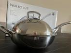 WMF Wokset / Wokpan met Deksel - Nieuw in Doos, Ophalen of Verzenden, Nieuw