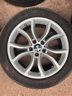 19 INCH ORIGINELE WINTERSET BMW X5 F15 X6 F16 STYLE 594, Gebruikt, 255 mm, Banden en Velgen, Winterbanden