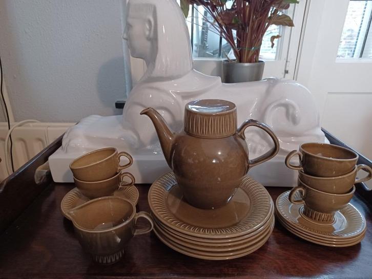 Sunbeam Sphinx koffie servies Otmar Lochschmidt  retro, Antiek en Kunst, Antiek | Servies compleet, Ophalen of Verzenden