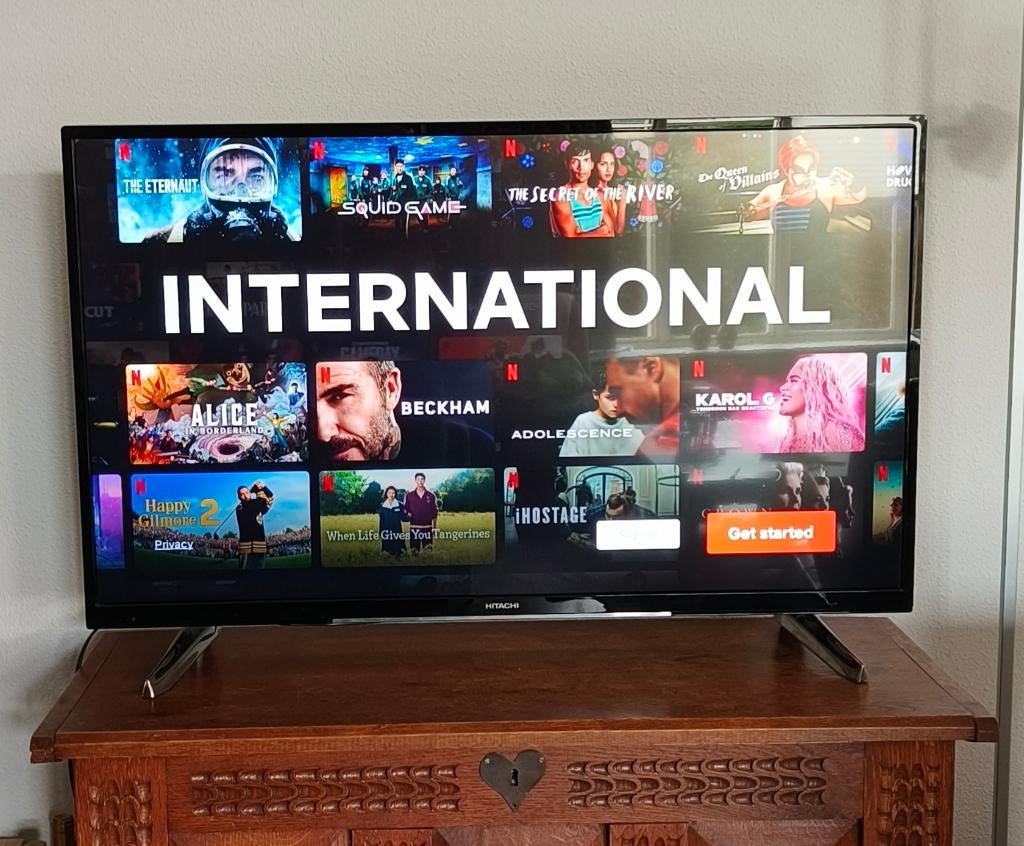 Hitachi led televisie 43 inch. Prima toestel, Audio, Tv en Foto, Televisies, 50 Hz, 100 cm of meer, 4k (UHD), Smart TV