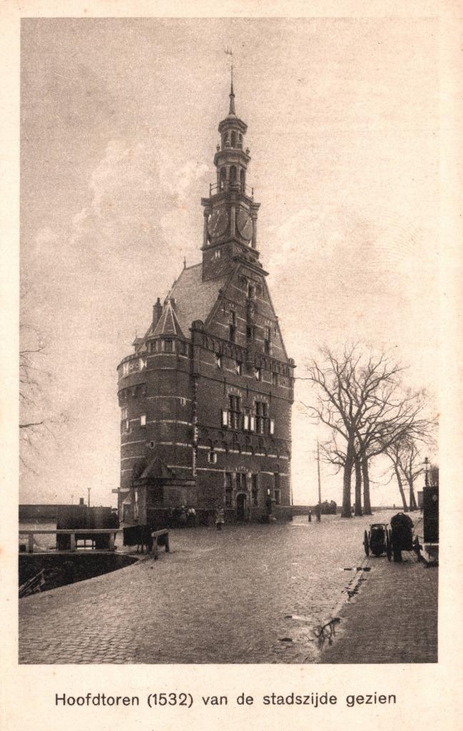 Hoorn, Hoofdtoren  130249, Verzamelen, Ansichtkaarten | Nederland, Ongelopen, Noord-Holland, Verzenden
