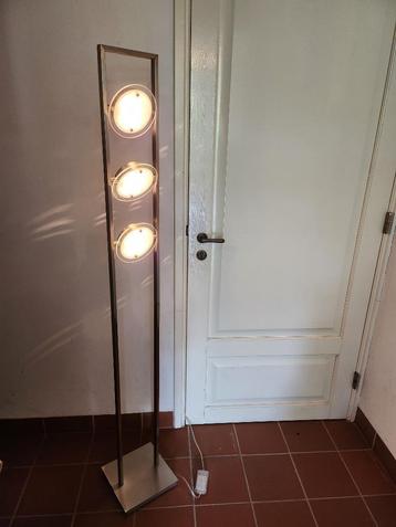 RVS Staande lamp 3 spots beschikbaar voor biedingen