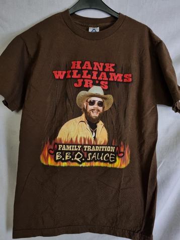 Hank Williams T-shirt maat M origineel USA. beschikbaar voor biedingen
