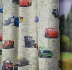 Disney Cars verduisterde gordijnen, Huis en Inrichting, Stoffering | Gordijnen en Lamellen, Ophalen, Crème, 200 cm of meer, Zo goed als nieuw