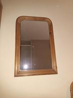 Antieke spiegel, Ophalen, Gebruikt, 100 tot 150 cm, Rechthoekig