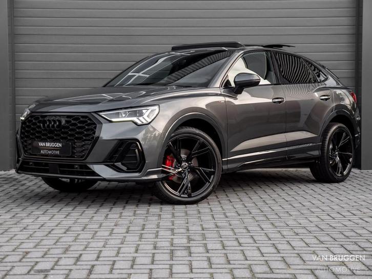 Audi Q3 Sportback 35 TFSI S-Line Pano E-Stoelen Leer Keyless, Auto's, Audi, Bedrijf, Te koop, Q3, ABS, Achteruitrijcamera, Airbags