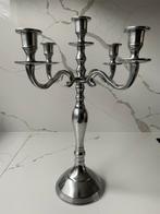 Prachtige kaarskandelaar, zilver, Ophalen, Overige materialen