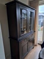 Leuke donkerbruine kast met veel mogelijkheden!, Huis en Inrichting, Ophalen, Zo goed als nieuw, 25 tot 50 cm, 200 cm of meer