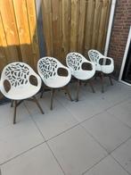 4 Ikea tuinstoelen, Tuin en Terras, Tuinsets en Loungesets, Ophalen, Zo goed als nieuw