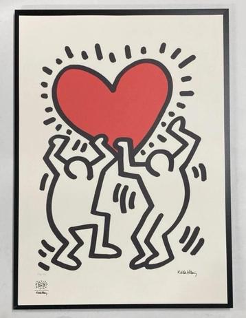 Keith Haring : litho op groot formaat beschikbaar voor biedingen