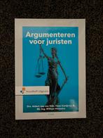 Argumenteren voor juristen, Boeken, Studieboeken en Cursussen, Ophalen of Verzenden, Zo goed als nieuw