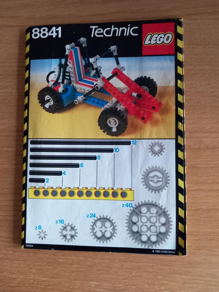 Lego Technic 8841, Ophalen of Verzenden, Gebruikt, Complete set, Lego