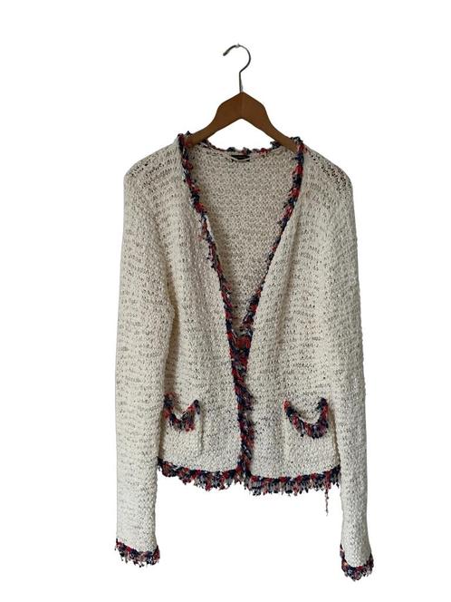 Caroline Biss vest L, Kleding | Dames, Truien en Vesten, Zo goed als nieuw, Maat 42/44 (L), Wit, Ophalen of Verzenden