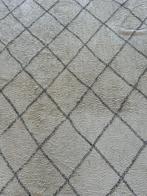 Groot laagpolig vloerkleed sissyboy wit/zwart 210x260 cm, Ophalen, Gebruikt, Wit, 200 cm of meer