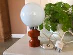 Vintage retro bol lamp, Gebruikt, Ophalen of Verzenden, Vintage retro, Minder dan 50 cm