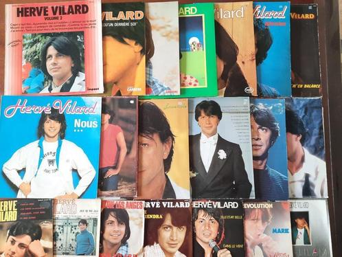 Herve Villard - 13 LP's en 5 singles + 2 EP, Cd's en Dvd's, Vinyl | Pop, Gebruikt, 1960 tot 1980, Overige formaten, Ophalen of Verzenden