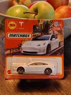 Matchbox Tesla Model 3 WIT, Ophalen of Verzenden, Zo goed als nieuw