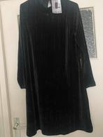 Zwarte rib fluwelen jurk, Maat 38/40 (M), Zwart, Nieuw, Ophalen of Verzenden