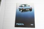 Folder Ford Fiesta + tech.specificaties (02-1984) (26), Ophalen of Verzenden, Nieuw, Ford