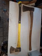 Hakbijl 2x 1x hout steel en 1x nylon, Ophalen of Verzenden