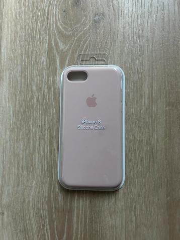 Apple Silicone Back Cover iPhone SE / 8 / 7 - Pink Sand beschikbaar voor biedingen