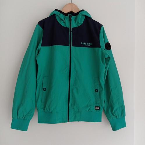 CARS jeans zomerjas groen / donkerblauw maat 12 (152), Kinderen en Baby's, Kinderkleding | Maat 152, Zo goed als nieuw, Jongen