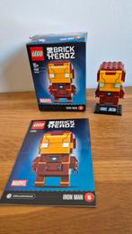 Lego brickheadz Marvel Iron man 41590, Ophalen of Verzenden, Zo goed als nieuw