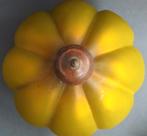 Antieke Grote Design Glazen Meloen Pompoen Kerstbal Bal, Antiek en Kunst, Ophalen of Verzenden