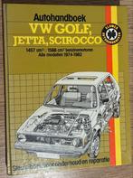 VW Golf Jetta Scirocco Autohandboek 1974-1982, Ophalen of Verzenden, Zo goed als nieuw, Volkswagen